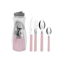 TRAMONTINA - Juego De Cubiertos Gamboa Ros