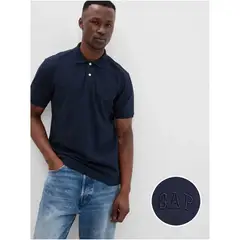 GAP - Polo Manga Corta Algodón Hombre