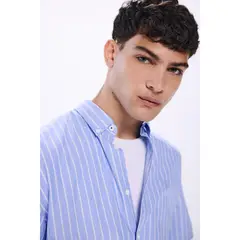 SPRINGFIELD - Camisa Manga Larga 100% Algodón Hombre