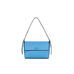 CREPIER - Baguette Flap Octavia Ch Azul