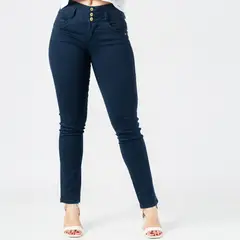 JAROLA - Pantalón Straight Algodón Mujer