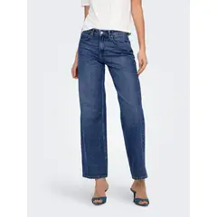 ONLY - Jean Wide 100% Algodón Mujer