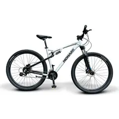 MONARK - Bicicleta Highlander Xt Aro 29 Plata Negro M