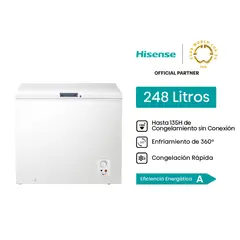 Hisense - Congeladora 248l Ft1n247newa