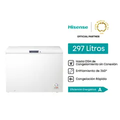 HISENSE - Congeladora 297l Ft1n297newb