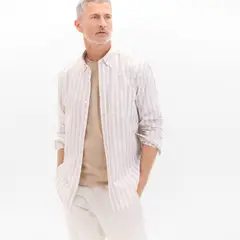 CORTEFIEL - Camisa Manga Larga Hombre Cortefiel.