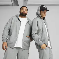 PUMA - Casaca deportiva Hombre ESS Small No. 1 Logo Full-Zip Hoodie FL