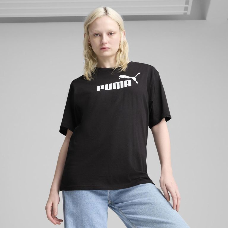 Polo Deportivo Essentials No.1 Logo Relaxed Tee Mujer