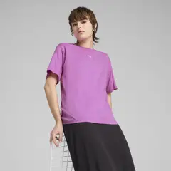 PUMA - Polo Deportivo Mujer Ess Logo Relaxed Tee