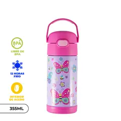 THERMOS - Termo Tomatodo Mariposa Acero 355 ml