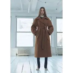 MANGO - Abrigo Casual Mujer