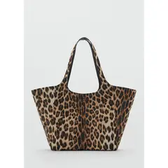 MANGO - Tote Tambor Mujer