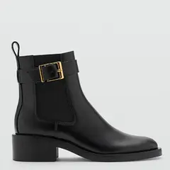 MANGO - Botin Mujer Serraje