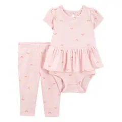 CARTER'S - Conjunto 2 Piezas Bebé Niña Algodón Carters