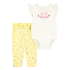 CARTER'S - Conjunto Bebé Niña 2 Piezas Algodón Carters