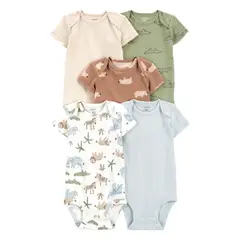 CARTER'S - Body Pack X5 Bebé Niño Carters