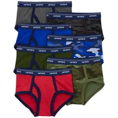 CARTER'S - Calzoncillo Niño Pack X7 Algodón Carters