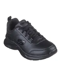 SKECHERS - Zapatilla Escolar Negro Unisex