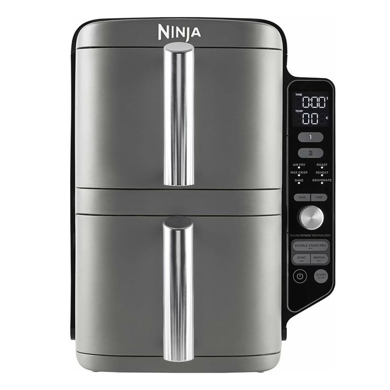 Freidora De Aire Vertical Doble Cesta 9.5L.