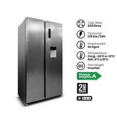 LIBERO - Refrigeradora Side By Side No Frost 525l Con Dispensador