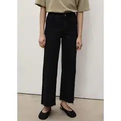 MANGO - Jean Culotte Tiro Alto Mujer