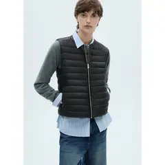 MANGO - Chaleco Casual Mujer