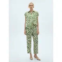 MANGO - Pantalón Slim Casual Mujer