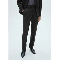 MANGO - Pantalón Straight Casual Mujer