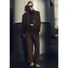 MANGO - Pantalón Straight Casual Mujer