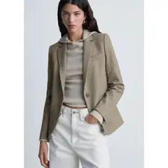 MANGO - Blazer Casual Mujer