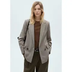 MANGO - Blazer Casual Mujer