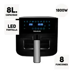 TAURUS - Freidora De Aire 8 Lts. Mod. Aero Crispy