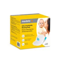 MEDELA - Protector de Lactancia Ultra-breathable 60 Un.