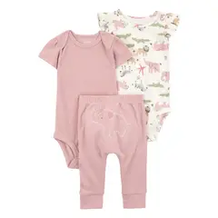 CARTER'S - Conjunto Bebé Niña 3 Piezas Carters