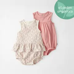 CARTER'S - Enterizo Pack X2 Bebé Niña Carters