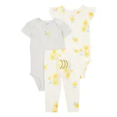 CARTER'S - Conjunto 3 Piezas Bebé Niña Carters