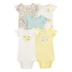 CARTER'S - Body Pack X5 Bebé Niña Carters