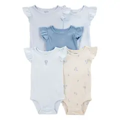 CARTER'S - Body Bebé Niña Pack X5 Carters