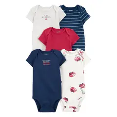 CARTER'S - Body Pack X5 Bebé Niño Carters