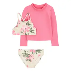 CARTER'S - Traje De Baño Bebé Niña 3 Piezas Carters