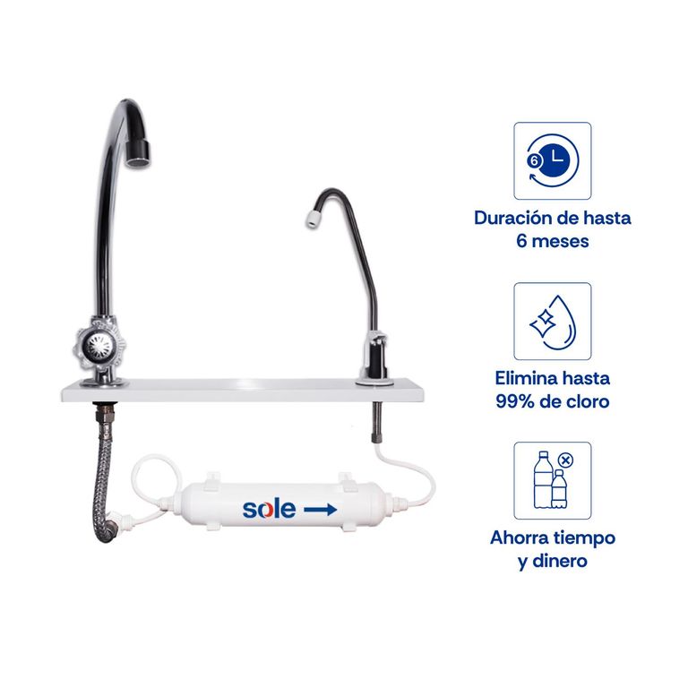 Purificador En Linea Bajo Lav Premium