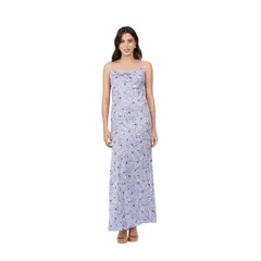 FINDING MAGNOLIA - Vestido Largo 100% Seda Mujer