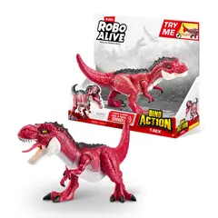 ROBO ALIVE - Dinosaurio T-rex Con Sonido
