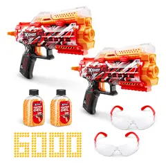 X-SHOT - Pack X2 Lanzadores Hyper Gel