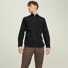 JACK&JONES - Camisa Manga Larga Algodón Hombre