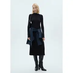 MANGO - Vestido Largo Casual Mujer