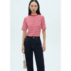 MANGO - Polo Manga Corta 100% Algodón Mujer