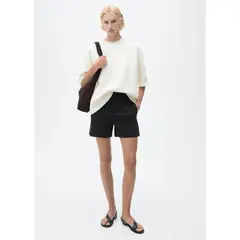 MANGO - Short Algodón Mujer