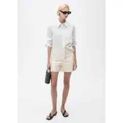 MANGO - Short Algodón Mujer Mango.