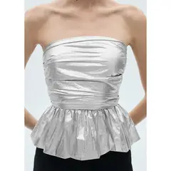 MANGO - Top Sin Mangas Casual Mujer